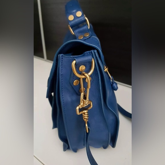 Authentic Proenza Schouler PS1 Bag Handbag Crossbody Royal Blue Mint Like New - Picture 10 of 12